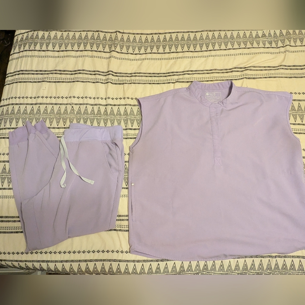 Figs Scrub Set Lavender Dew